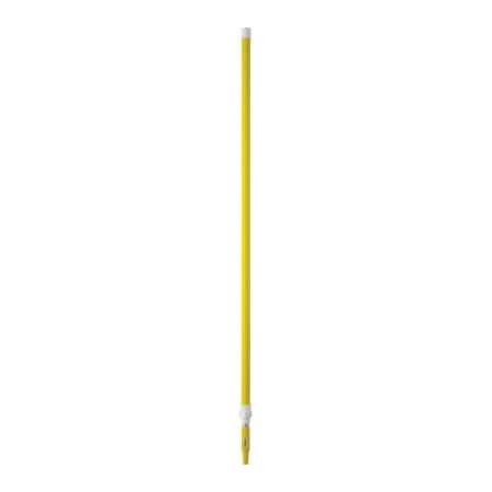 Remco Vikan 62in- 113in Telescopic Aluminum Handle, Yellow 29756
